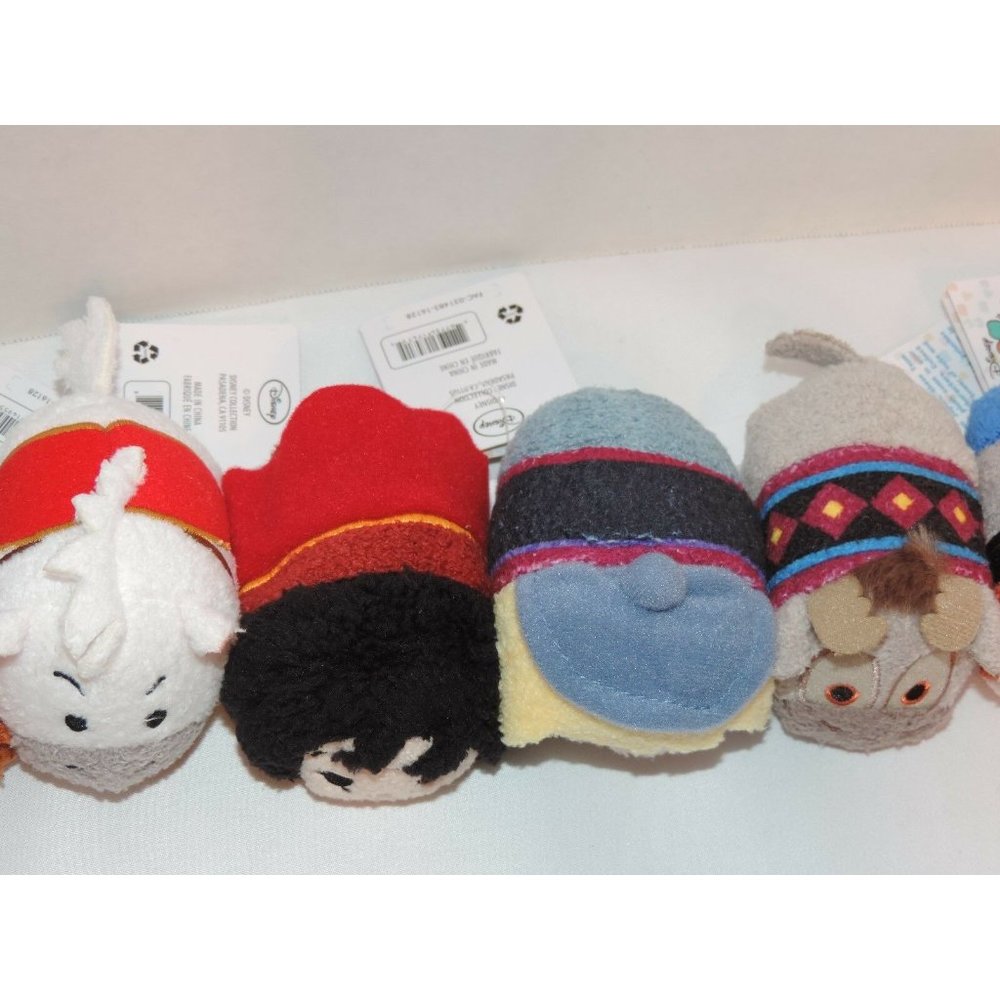 Disney Tsum Tsum Frozen Tangled Mini Plush 3.5 Inch Lot 10 New Elsa Olaf Anna - Picture 4 of 12